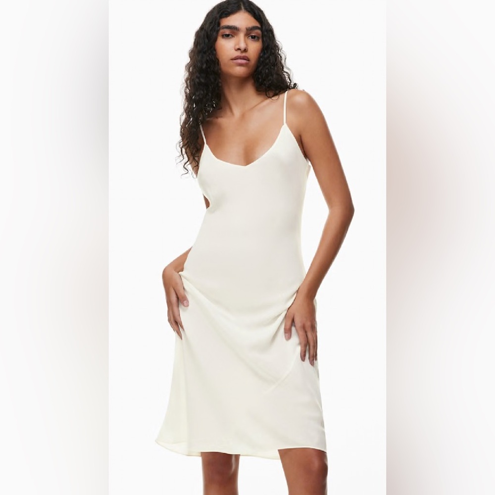 NWT Aritzia Wilfred Secret Midi Slip Dress - Picture 3 of 12